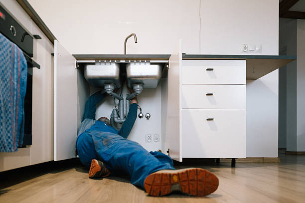 Professional Drain Cleaning technician working in Hedgesville, WV